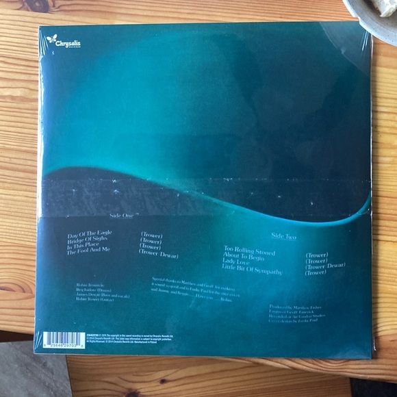 New and Sealed. Robin Trower Bridge of Sighs Vinyl - Picture 2 of 3